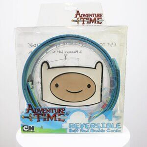 NIB RARE Adventure Time Adjustable Reversible Belt Buckle Combo Finn the Human